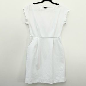 Theory Cap Sleeve Mini A-Line Dress